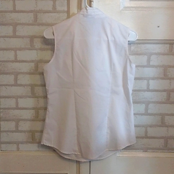 Worthington women's medium sleeveless 1/4 zip blouse (j8) - Picture 4 of 4